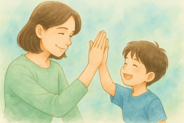 成長記録のイラスト